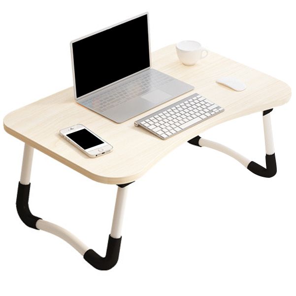 Bedroom Wooden Study Table Contemporary Folding Writing Desk,23.6"L x 15.7"W x 11"H Clearhalo 'furn' 'furn_office_desk' 'Furniture' 'furniture_office_desk' 'Office Desks' 'Office Furniture' 'office_desk' 1200x1200_cf0971ea-04e9-4c9a-a8bb-abb6eec0210c