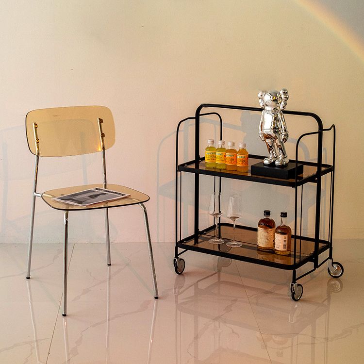 Nordic Style Metal Dining Room Chairs Plastic Dining Armless Chair for Restaurant Clearhalo ' kitchen&dining_furn' 'Dining Chairs' 'Dining Tables & Seating' 'dining_chair' 'furn' 'furn_dining_chair' 'Furniture' 'furniture_dining_chair' 'Kitchen & Dining Furniture' 'kitchen' 1200x1200_cf09b591-8dce-404e-a13c-024ddcd2882e