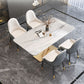 Traditional Luxury Pedestal Rectangle Dining Table Stone Table for Dining Room Clearhalo ' dining_table' 'Dining Tables & Seating' 'Dining Tables' 'furn' 'furn_dining_table' 'Furniture' 'furniture_dining_table' 'Kitchen & Dining Furniture' 'kitchen&dining_furn' 'kitchen' 'kitchen_dining_table' 1200x1200_cf0d988f-237e-4739-9ca1-c9336a8a3f25