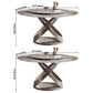 Rotatable Sintered Stone Dining Table Modern Round Table with Metal Pedestal Clearhalo ' dining_table' 'Dining Tables & Seating' 'Dining Tables' 'furn' 'furn_dining_table' 'Furniture' 'furniture_dining_table' 'Kitchen & Dining Furniture' 'kitchen&dining_furn' 'kitchen' 'kitchen_dining_table' 1200x1200_cf0eae7c-928d-4ad8-8149-55a871ca6d12