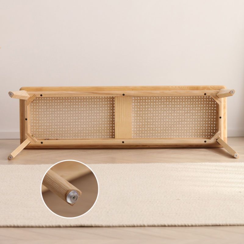 Tropical Solid Wood Bedroom Bench 11.8" Wide Seating Bench with Legs Clearhalo 'Benches' 'Chairs & Seating' 'furn' 'furn_benches' 'Furniture' 'Living Room Furniture' 1200x1200_cf0fcbea-046e-48f6-b65b-3516f03df863