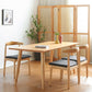Modern Pine Wood Dining Set 1/2/3/5/7 stukken Natural Finish Dinette Set