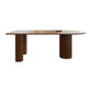 Island Platform Dining Table Contemporary Solid Wood Dining Table Clearhalo ' dining_table' 'Dining Tables & Seating' 'Dining Tables' 'furn' 'furn_dining_table' 'Furniture' 'furniture_dining_table' 'Kitchen & Dining Furniture' 'kitchen&dining_furn' 'kitchen' 'kitchen_dining_table' 1200x1200_cf1a0652-cb88-444a-89a1-fb4f18e376f8