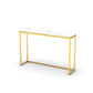 Table de console blanc rectangulaire moderne - Table de la console 11,81 "x 31,49"