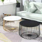 Iron Round Coffee or End Table Mid-Century Modern Frame Coffee Table Clearhalo 'Coffee & Accent Tables' 'Coffee Tables' 'coffee_tables' 'furn' 'furn_coffee_tables' 'Furniture' 'Living Room Furniture' 1200x1200_cf24c957-1a4c-41f7-a5be-5211ce66045d