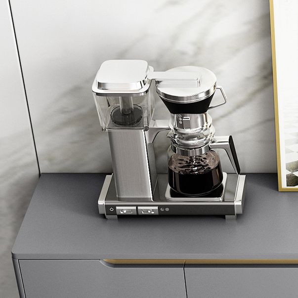 Credenza in legno ingegnerizzato a 3 cassetti ingegneri moderni rilancio regolabili per soggiorno