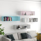 Contemporary Wall Unit Bookshelf Iron Horizontal Shelf,39.4"L x 9.8"W x 9.8"H Clearhalo 'Bookcases' 'furn' 'furn_bookcases' 'Furniture' 'furniture_bookcases' 'kitchen' 'kitchen_bookcases' 'Living Room Furniture' 'Office Furniture' 1200x1200_cf28a444-f262-40e9-ad18-4922efef3a2e