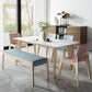 Contemporary Style Dining Chairs Dining Armless Side Chairs with Wooden Legs Clearhalo ' kitchen&dining_furn' 'Dining Chairs' 'Dining Tables & Seating' 'dining_chair' 'furn' 'furn_dining_chair' 'Furniture' 'furniture_dining_chair' 'Kitchen & Dining Furniture' 'kitchen' 1200x1200_cf2c4142-2e44-4fd4-9dfd-8a6b73c6b2e3