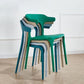 Contemporary Plastic Patio Dining Side Chair Open Back Stacking Side Chair Clearhalo 'Dining Chairs' 'Dining Tables & Seating' 'dining_chair' 'furn' 'furn_dining_chair' 'Furniture' 'furniture_dining_chair' 'Kitchen & Dining Furniture' 1200x1200_cf2ca9ad-77f6-41c1-8b25-839266e3d500