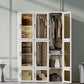Modern Folding Plastic Wardrobe Freestanding Wardrobe with Shelves Clearhalo 'Armoires & Wardrobes' 'armoires_wardrobes' 'Bedroom Furniture' 'furn' 'furn_armoires_wardrobes' 'Furniture' 1200x1200_cf30cd8d-ed68-4c62-b65f-16856f3826fe