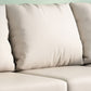 Scandinavian Pillow Top Arm Sofa Loose Back Living Room Settee