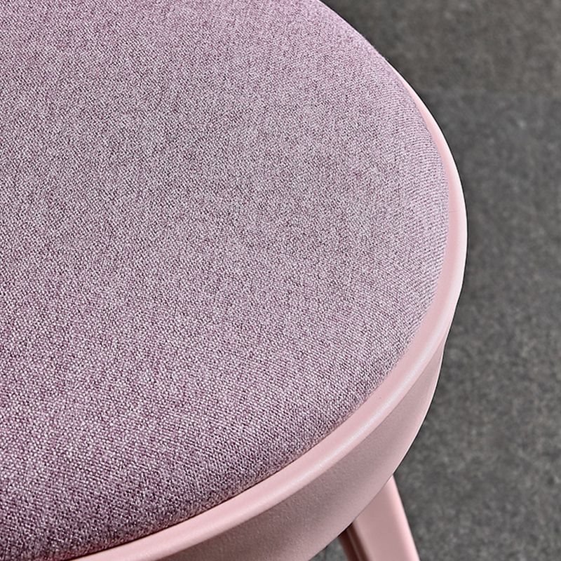 グラムプラスチックフレームダイニングアームチェア布張りファブリックアームチェア