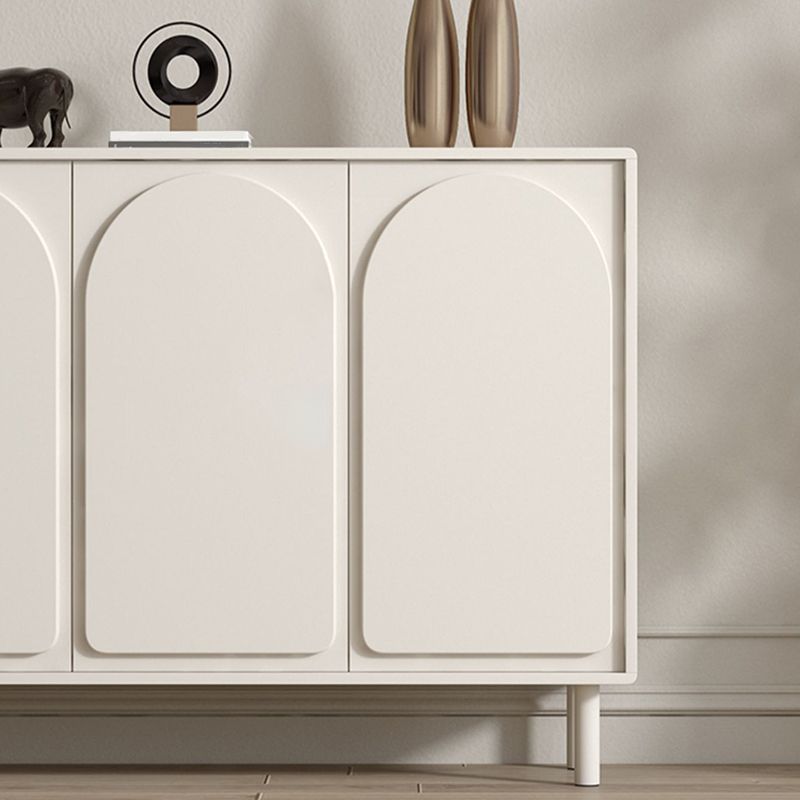 Selteboard in legno a buffet in stile contemporaneo con armadi