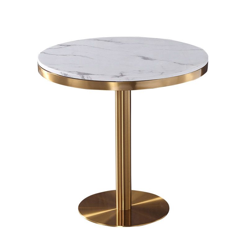 Marble Dining Table Luxury Style Single Pedestal Round Table for Dining Room Clearhalo ' dining_table' 'Dining Tables & Seating' 'Dining Tables' 'furn' 'furn_dining_table' 'Furniture' 'furniture_dining_table' 'Kitchen & Dining Furniture' 'kitchen&dining_furn' 'kitchen' 'kitchen_dining_table' 1200x1200_cf36583d-ba8c-4a5d-b243-086f92e18205