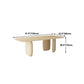 Rectangle Light Yellow Dining Table Pine Solid Wood Table Luxury with 3 Legs Clearhalo ' dining_table' 'Dining Tables & Seating' 'Dining Tables' 'furn' 'furn_dining_table' 'Furniture' 'furniture_dining_table' 'Kitchen & Dining Furniture' 'kitchen&dining_furn' 'kitchen' 'kitchen_dining_table' 1200x1200_cf367e3d-4186-4a98-9794-250d8e1b3a00