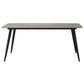 Simplicity Style Sintered Stone Dining Table 4 Legs Carbon Steel Base Rectangle Table for Home Clearhalo ' dining_table' 'Dining Tables & Seating' 'Dining Tables' 'furn' 'furn_dining_table' 'Furniture' 'furniture_dining_table' 'Kitchen & Dining Furniture' 'kitchen&dining_furn' 'kitchen' 'kitchen_dining_table' 1200x1200_cf3cd3b1-2d4f-4423-9050-b4492c191f31