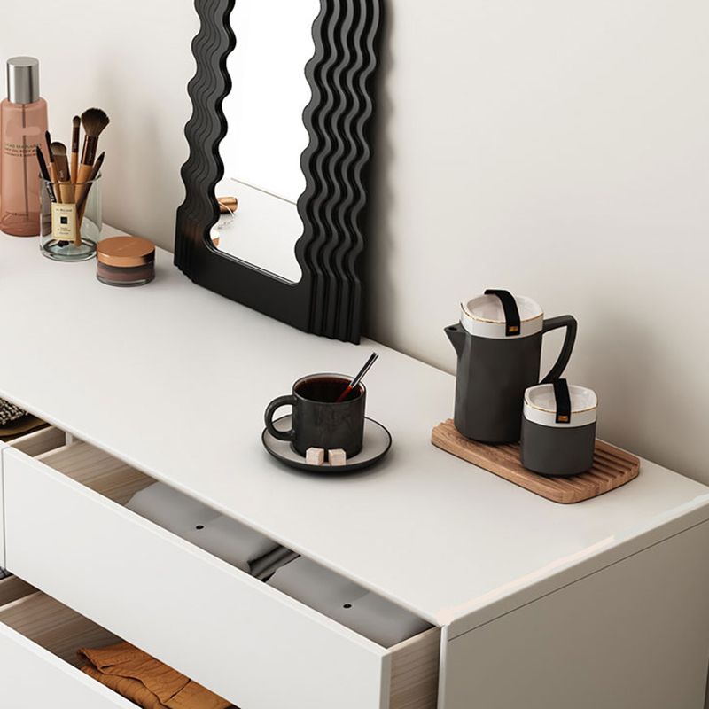 Modern Dresser Solid Wood Storage Chox Profirer con 8 cajones