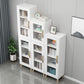 Engineered Wood Standard Bookshelf Modern White Bookcase with Shelves Clearhalo 'Bookcases' 'furn' 'furn_bookcases' 'Furniture' 'Office Furniture' 1200x1200_cf4367a6-c2a3-42b3-93fd-630f8a6b28cd