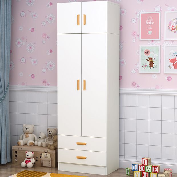 Eigentijdse stijl garderobe armoire houten garderobe kast voor slaapkamer