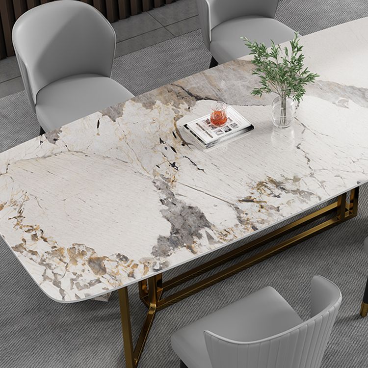 Scandinavian Style 1/2/5/7 Rectangle Dining Room Table Set for Home Clearhalo 'Dining Room Sets' 'Dining Tables & Seating' 'dining_room_set' 'furn' 'furn_dining_room_set' 'Furniture' 'furniture_dining_room_set' 'Kitchen & Dining Furniture' 'kitchen&dining_furn' 'kitchen' 1200x1200_cf4e29b0-9b75-4191-b918-b481065e1395