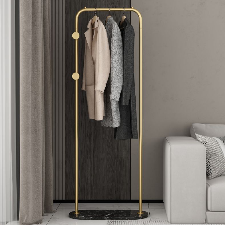 Moderner Kleiderregal 2 Haken Feste Farbmetallhalle mit Marmorboden