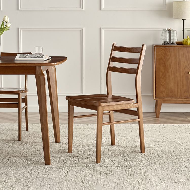 Sala da pranzo moderna sedia da pranzo in legno massiccio in legno massiccio