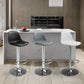 Contemporary Adjustable Height Bar Stool PU Leather Bar Stools for Kitchen Clearhalo 'Bar Furniture' 'Bar Stools' 'bar_stools' 'furn' 'furn_bar_stools' 'Furniture' 'Kitchen & Dining Furniture' 1200x1200_cf512227-f38c-4e02-91af-1a77d80e085a