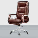 Modern Office Chair No Distressing Ergonomic Leather Desk Chair Clearhalo 'furn' 'furn_office_chair' 'Furniture' 'Office Chairs' 'Office Furniture' 'office_chair' 1200x1200_cf51692f-09b7-4ed8-96bf-fbd704a822bf