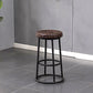 Modern Round Bar Stool Footrest Backless Counter and Bar Stool with Iron Legs Clearhalo 'Bar Furniture' 'Bar Stools' 'bar_stools' 'furn' 'furn_bar_stools' 'furniture_bar_stools' 'Kitchen & Dining Furniture' 'kitchen&dining_furn' 'kitchen' 'kitchen_furn' Furniture' 1200x1200_cf5199ed-5d05-4463-a7cf-d87fa3534bca