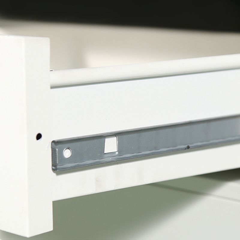 Mobile verticale di archiviazione in acciaio contemporaneo resistente al fuoco