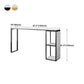 Marble Modern Sled Cocktail Bar Table with Storage Rectangle Counter Table Clearhalo 'Bar Furniture' 'Bar Tables' 'bar_tables' 'furn' 'furn_bar_tables' 'Furniture' 'furniture_bar_tables' 'Kitchen & Dining Furniture' 'kitchen&dining_furn' 'kitchen' 1200x1200_cf528180-033c-4057-a067-e4ca86eda7f6