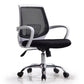 Moderner Mittelrücken Stuhl Stuhl Mesh Fixed Arms Office Stuhl für Home Office