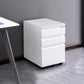 Contemporary File Cabinets Steel Frame Electronic Lock Mobile Filing Cabinet with Wheels Clearhalo 'Filing Cabinets' 'filling_cabinets' 'furn' 'furn_filling_cabinets' 'Furniture' 'Office Furniture' 1200x1200_cf57c783-2cd0-4f82-9601-55066d8edee8