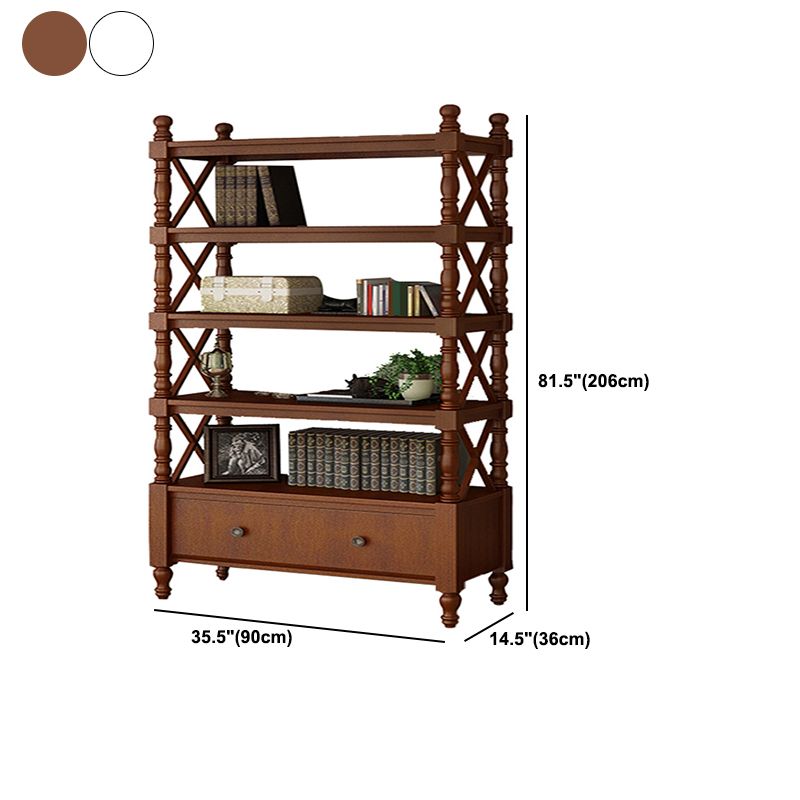 Nordic Wooden Open Back Bookshelf Etagere Bookshelf with Drawers Clearhalo 'Bookcases' 'furn' 'furn_bookcases' 'Furniture' 'Office Furniture' 1200x1200_cf5d1b77-24a5-4869-a57c-9fe446c92a1e