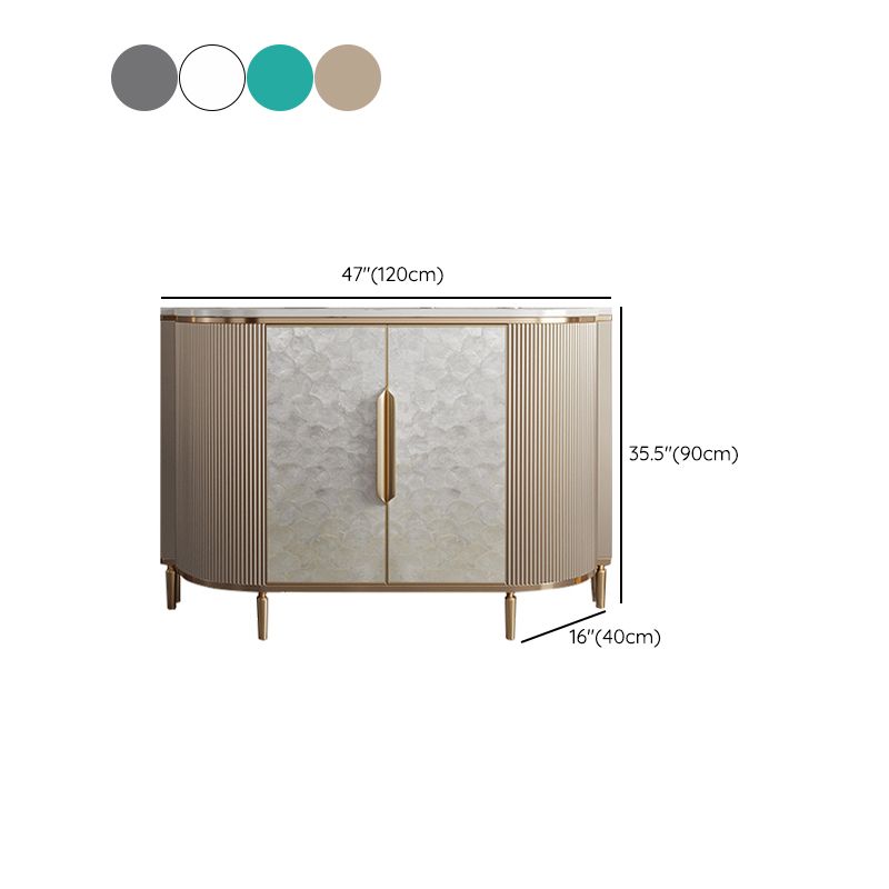 グラムスタイルの木製キャビネット15.74 "ドア付きの幅のアクセントキャビネット