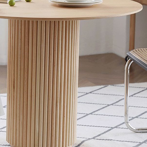 Pine Wood Table for Restaurant Modern Round Dining Table with Pedestal Base Clearhalo ' dining_table' 'Dining Tables & Seating' 'Dining Tables' 'furn' 'furn_dining_table' 'Furniture' 'furniture_dining_table' 'Kitchen & Dining Furniture' 'kitchen&dining_furn' 'kitchen' 'kitchen_dining_table' 1200x1200_cf5fa2a2-f8ff-428c-abee-6c2c587b88c7