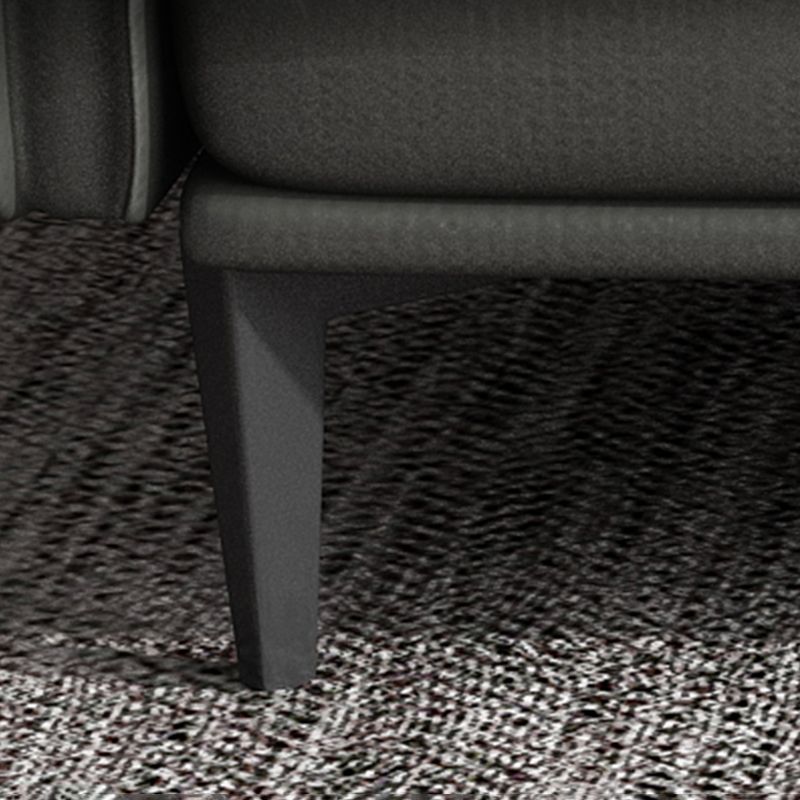 Gray Leather Sofa with Four Legs Contemporary Living Room Seating Clearhalo 'furn' 'furn_sofas' 'Furniture' 'Living Room Furniture' 'Sofa' 'sofas' 1200x1200_cf5fa36e-30f6-4a78-9dbe-9cd155d97088