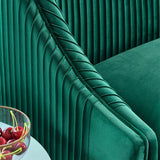 29.5"H Microsuede / Velvet Solid Color Sloped Arm Sofa for Living Room Clearhalo 'furn' 'furn_sofas' 'Furniture' 'furniture_sofas' 'Living Room Furniture' 'Sofa' 'sofas' 1200x1200_cf653f08-fb67-4d6a-9bde-f7051b2cbb1d