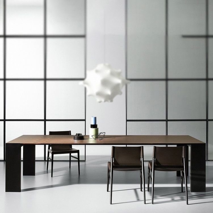Silla lateral contemporánea de madera sólida sólida para el comedor para interiores