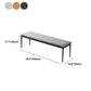 17.7"H Upholstered Seating Bench Cushioned Bench with Metal Legs Clearhalo 'Benches' 'Chairs & Seating' 'furn' 'furn_benches' 'Furniture' 'Living Room Furniture' 1200x1200_cf72053f-757e-4d06-898c-f511d7831a94