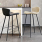 Faux Leather Armless Counter Stool Modern Style Low Back Bar Stool Clearhalo 'Bar Furniture' 'Bar Stools' 'bar_stools' 'furn' 'furn_bar_stools' 'Furniture' 'Kitchen & Dining Furniture' 1200x1200_cf72afb9-c321-4ca9-860d-a30cf964bb33