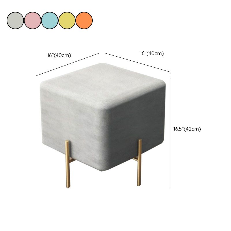 Magnificent Square Standard Trea Resistant Standard for Living Room Clearhalo 'furn' 'furn_ottomans_poufs' 'Furniture' 'Living Room Furniture' 'Ottomans & Poufs' 'ottomans_poufs' 1200x1200_cf730d3f-a835-4419-b170-ccffd3ff56c7