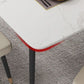 Metal Contemporary Rectangular Dining Table Sintered Stone Dining Table with 4 Legs Clearhalo ' dining_table' 'Dining Tables & Seating' 'Dining Tables' 'furn' 'furn_dining_table' 'Furniture' 'furniture_dining_table' 'Kitchen & Dining Furniture' 'kitchen&dining_furn' 'kitchen' 'kitchen_dining_table' 1200x1200_cf7454b7-ee36-40ff-a3fd-641bd6388ab7