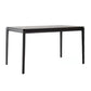 Rectangle 4 Legs Industrial Dining Table Black Fixed Table of Solid Wood Clearhalo ' dining_table' 'Dining Tables & Seating' 'Dining Tables' 'furn' 'furn_dining_table' 'Furniture' 'furniture_dining_table' 'Kitchen & Dining Furniture' 'kitchen&dining_furn' 'kitchen' 'kitchen_dining_table' 1200x1200_cf7671a0-22c3-4ab9-9a26-465903f7af46