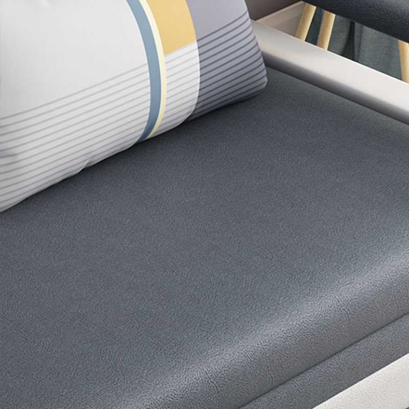 Tight Back Convertible Fabric Sofa Bed High Wear Resistance Square Arm Sofa Bed Clearhalo 'furn' 'furn_sofas' 'Furniture' 'furniture_sofas' 'kitchen' 'kitchen_sofas' 'Living Room Furniture' 'Sofa' 'sofas' 1200x1200_cf767d47-077e-46d4-91e0-8220eb07e067