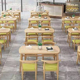 Modern Style Wood Dining Table 4 Legs Dining Table for Dining Room Clearhalo 'Dining Tables & Seating' 'Dining Tables' 'dining_table' 'furn' 'furn_dining_table' 'Furniture' 'Kitchen & Dining Furniture' 1200x1200_cf76f2b5-deb4-403e-bca8-da43b107384f