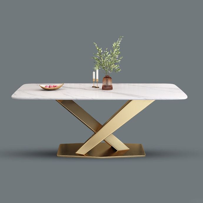 Traditional Luxury Rectangle Dining Site Table Stone Dining Room Dinette Table Clearhalo ' dining_table' 'Dining Tables & Seating' 'Dining Tables' 'furn' 'furn_dining_table' 'Furniture' 'furniture_dining_table' 'Kitchen & Dining Furniture' 'kitchen&dining_furn' 'kitchen' 'kitchen_dining_table' 1200x1200_cf7734fc-b543-467d-9480-c6654a82941c
