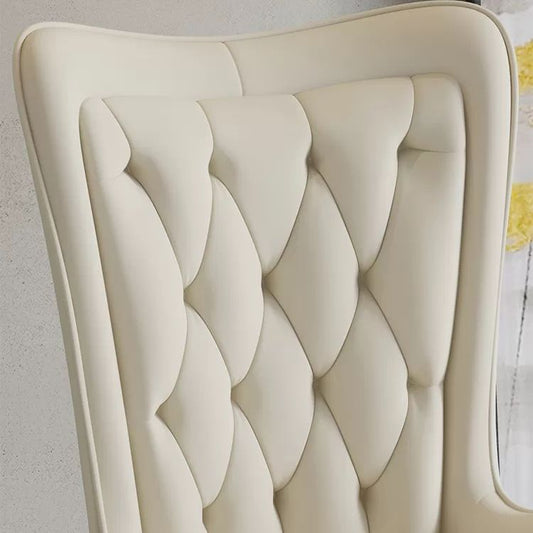 Nordic Style Metal Dining Room Armchairs Wingback Side Chair for Home Use Clearhalo ' kitchen&dining_furn' 'Dining Chairs' 'Dining Tables & Seating' 'dining_chair' 'furn' 'furn_dining_chair' 'Furniture' 'furniture_dining_chair' 'Kitchen & Dining Furniture' 'kitchen' 1200x1200_cf7ac37b-b0e0-44e5-a671-42c10142f077