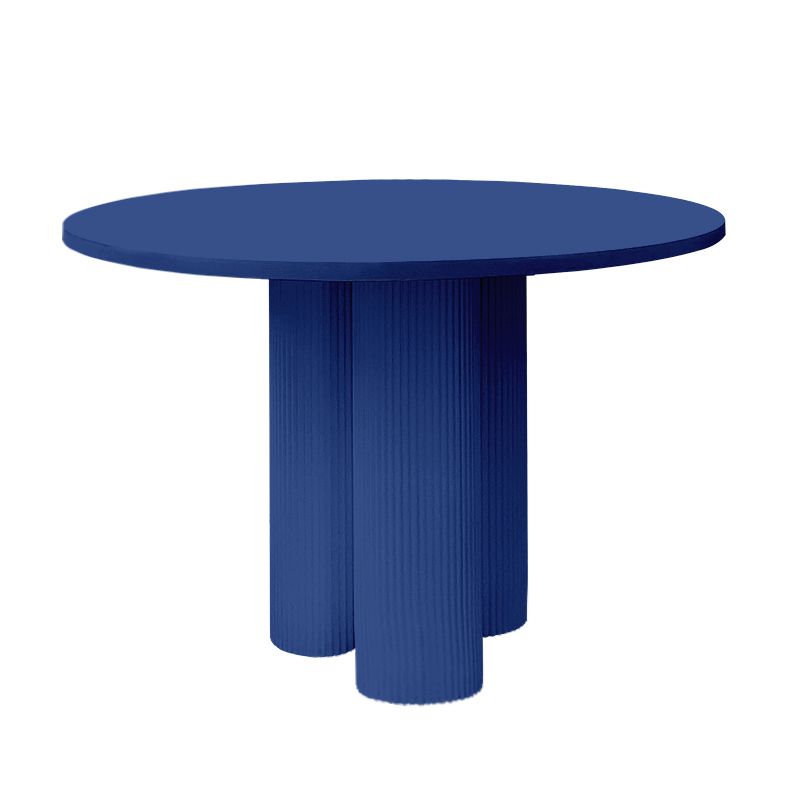 Round Dining Site Table Simple Style Solid Wood Table,35.4"L x 35.4"W x 29.5"H Clearhalo ' dining_table' 'Dining Tables & Seating' 'Dining Tables' 'furn' 'furn_dining_table' 'Furniture' 'furniture_dining_table' 'Kitchen & Dining Furniture' 'kitchen&dining_furn' 'kitchen' 'kitchen_dining_table' 1200x1200_cf7af1c3-96a8-4c7f-a891-9a259f4d314d