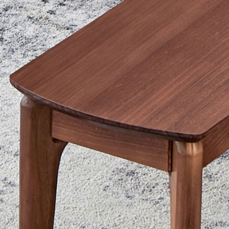 Rectangle 11.8" Wide Entryway Bench Modern Solid Wood Bench in Pine Clearhalo 'Benches' 'Chairs & Seating' 'furn' 'furn_benches' 'Furniture' 'Living Room Furniture' 1200x1200_cf7dade3-2d77-4b7c-81b7-c2910bc548d8